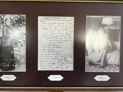 Opening of the Wickham.  Nov 20, 1900